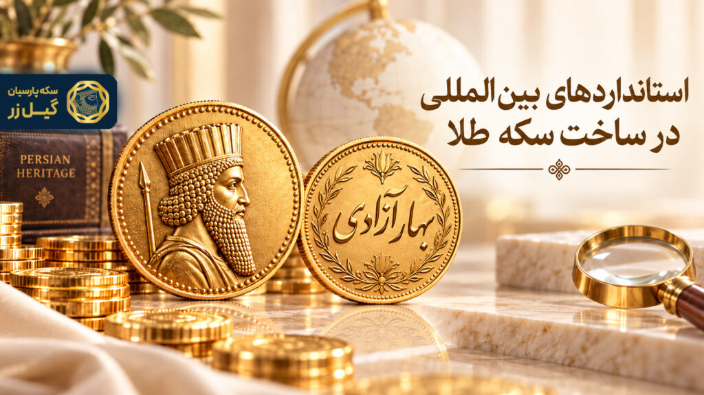 استانداردهای بین المللی در ساخت سکه طلا